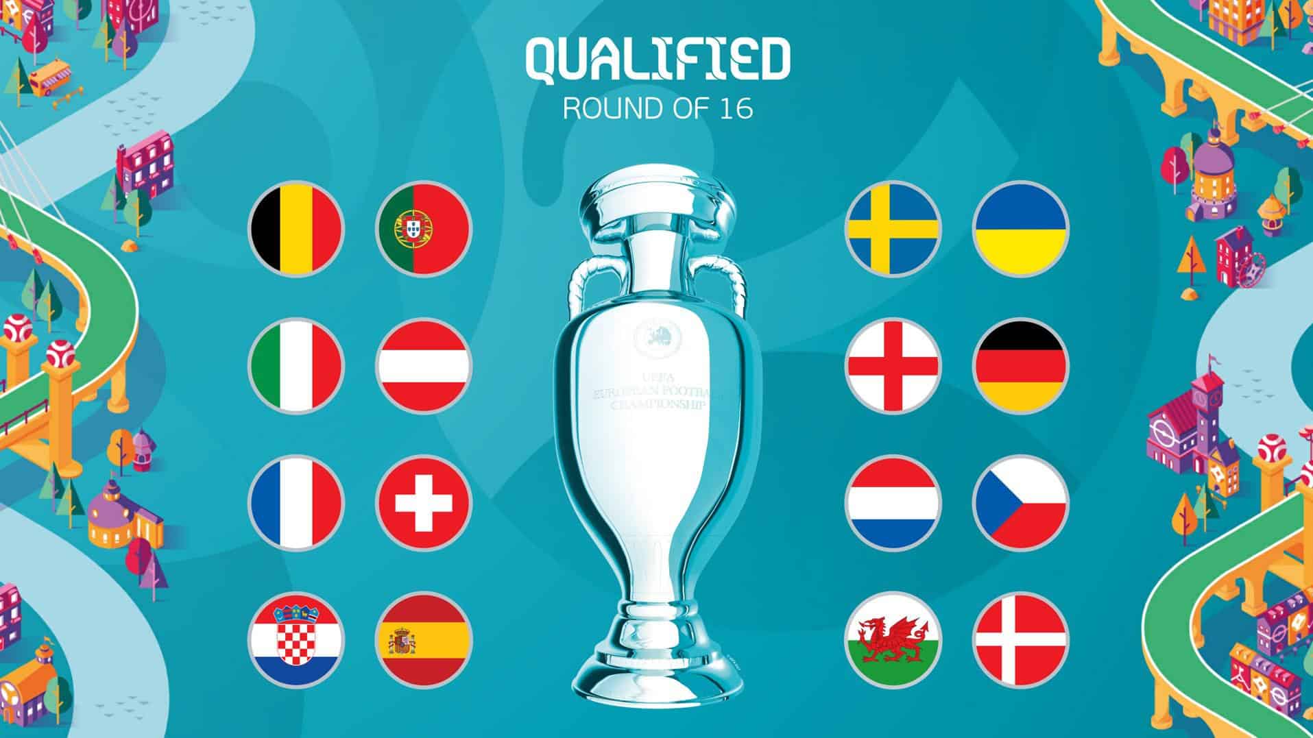 EURO 2020: Teams that will appear at the knockout stage!