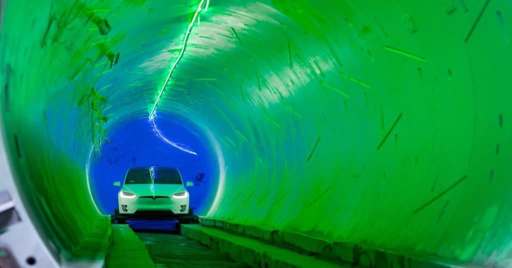 Boring tunnel 6