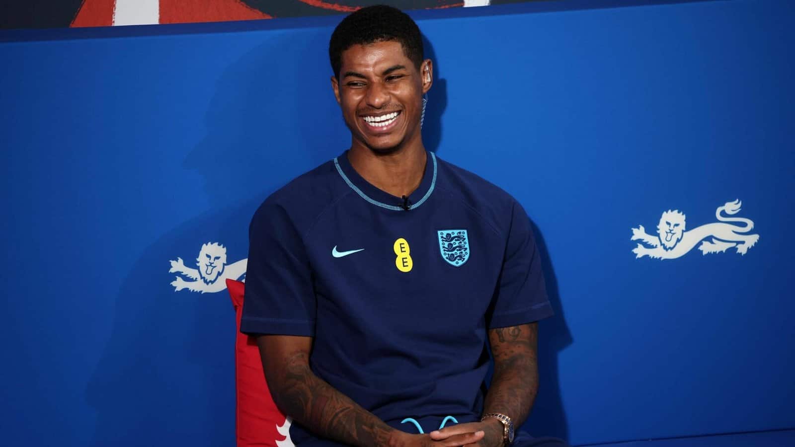 PSG President Nasser AL-Khelaifi shows interest in signing Marcus Rashford for free next year
