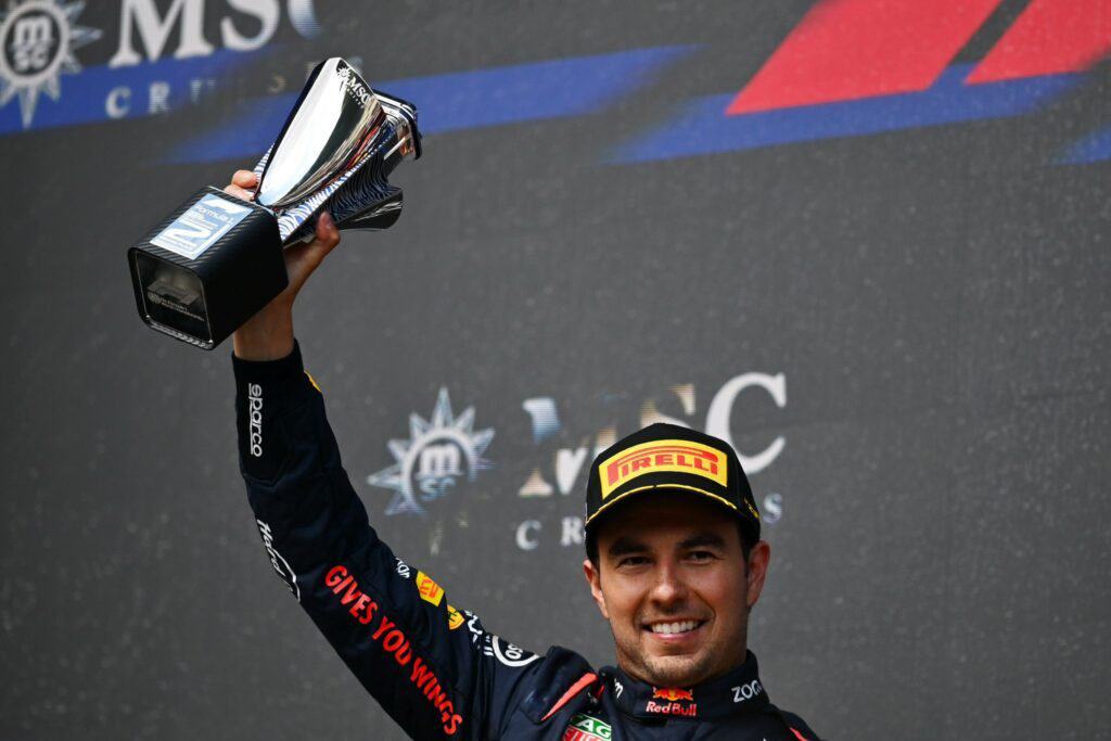 Sergio Perez of Red Bull Team via Official Twitter