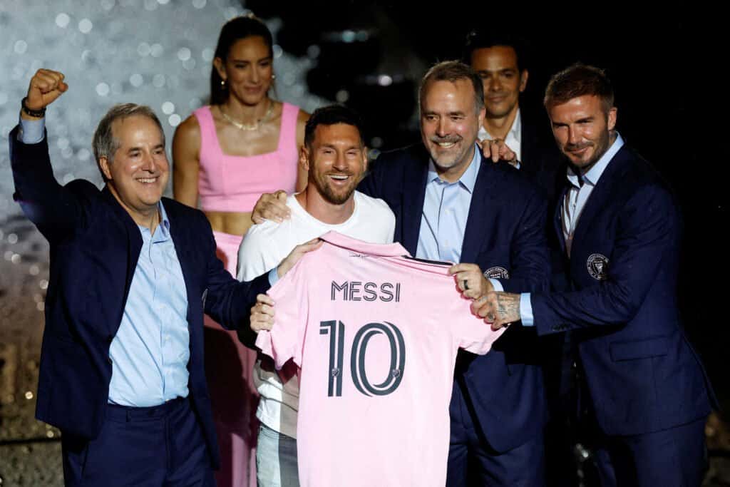 Lionel Messi Image via Reuters 3