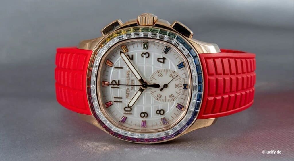 Patek Philippe Aquanaut Luce Rainbow 7968 300R Image via IFL Watches