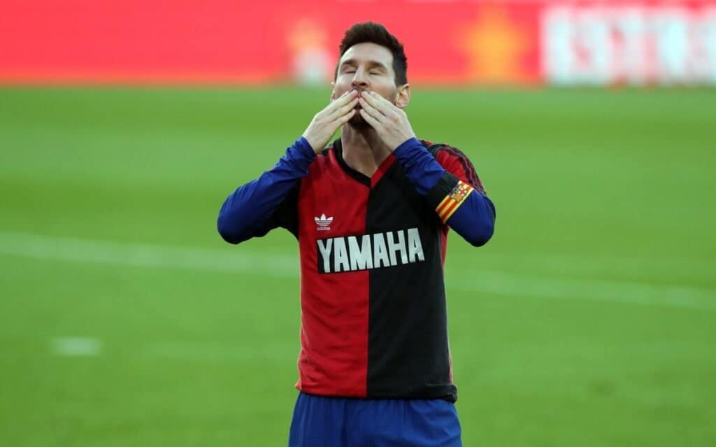 Lionel Messi is gearing up to face his childhood club Newells Old Boys Image Credits Twitter