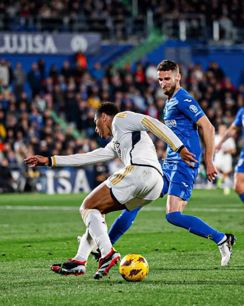 Jude Bellingham against Getafe Image Credits X Twitter