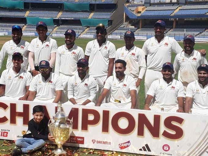 MCA Doubles Prize Money for Mumbai's 42nd Ranji Trophy Win