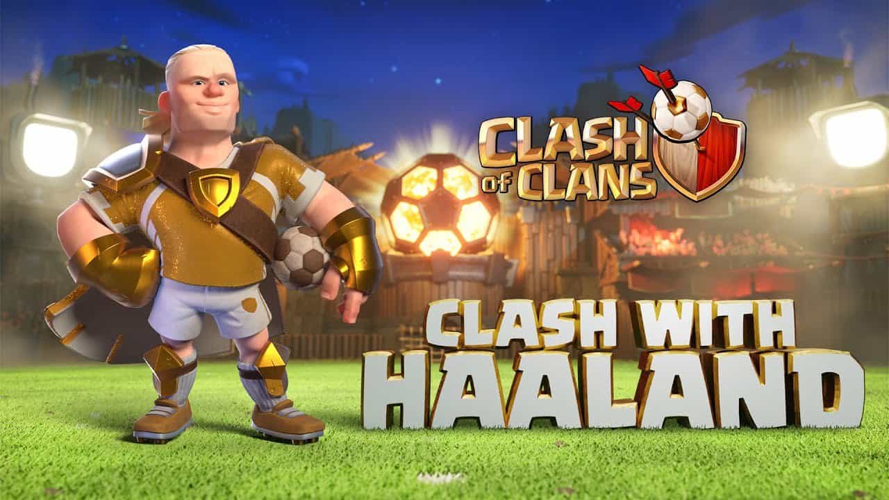 Erling Haaland, Manchester City Star, Graces Fresh Billboards as the Latest 'Barbarian King' in Clash of Clans